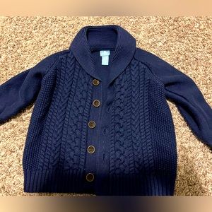 Babygap 18-24 month navy blue cardigan